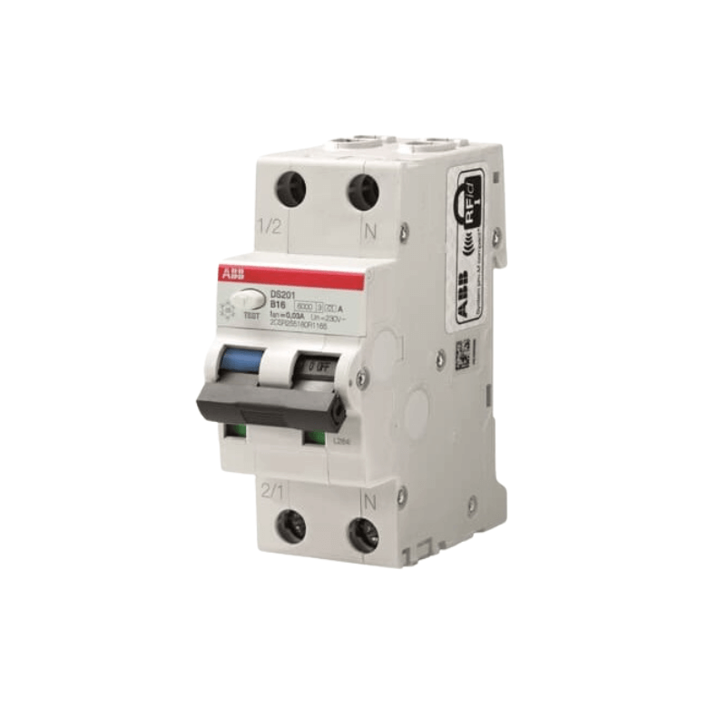 ABB DS201A-B16/0,03 FI/LS-Schalter Typ A B-Charakteristik 16 A 30 mA 6 kA