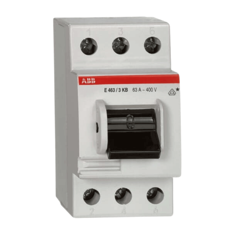 ABB E463/3KB Hauptschalter – 3-polig, 63A, 400VAC