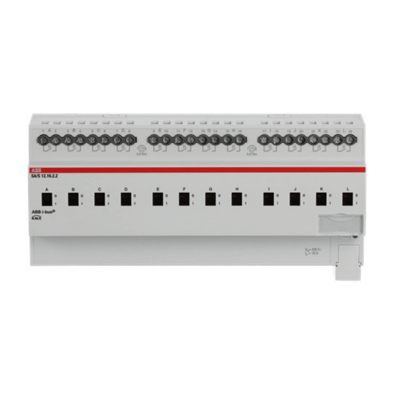 ABB SA/S12.16.2.2 KNX-Schaltaktor 16 A – 12-fach