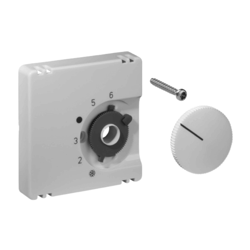 Alre JZ-001.100 Deckelset RTR – 55×55 mm, UN990050, reinweiß glänzend