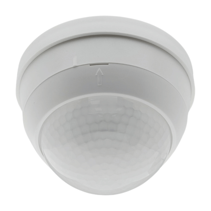 B.E.G. 92142 LUXOMAT Deckenpräsenzmelder PD4-S-AP – 360°, weiß matt