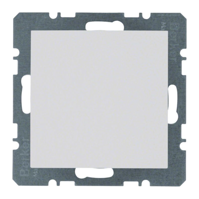 Berker 10091909 Blindabdeckung – S.1/B.3/B.7, ohne Krallen, polarweiß matt