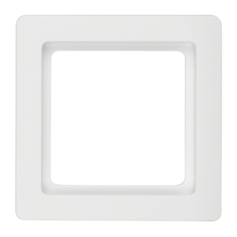 Berker 10116089 Rahmen – 1-fach, Q.1, polarweiß samt