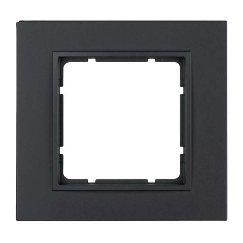 Berker 10116626 Rahmen – B.7, 1-fach, anthrazit matt