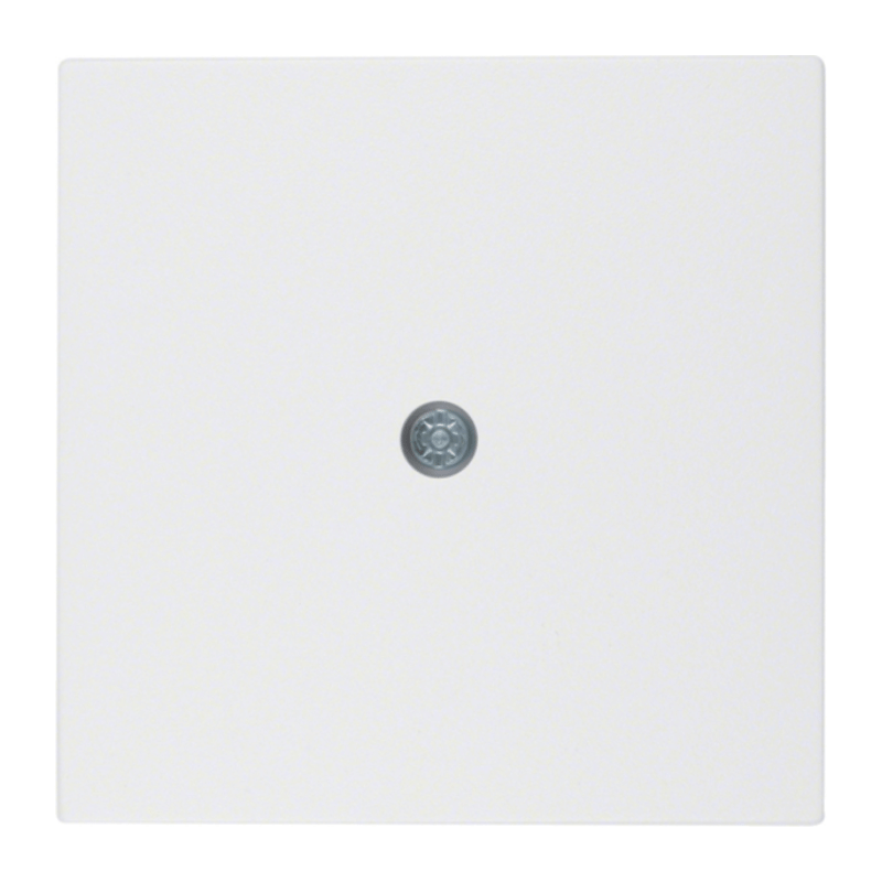 Berker 10191909 Abdeckung für Kabelauslass und VDo-Anschlussdose – S.1/B.3/B.7, polarweiß matt