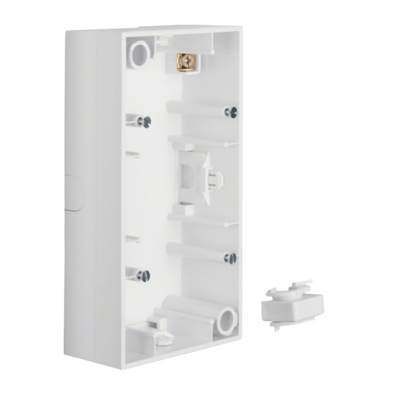 Berker 10428989 Aufputz-Gehäuse – S.1, 2-fach polarweiß glänzend