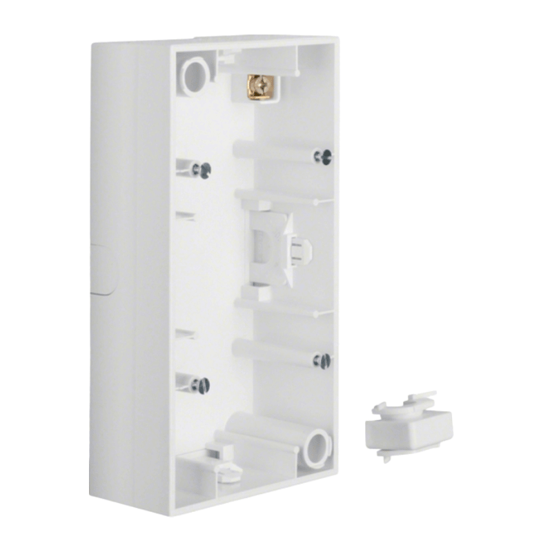 Berker 10428989 Aufputz-Gehäuse – S.1, 2-fach polarweiß glänzend