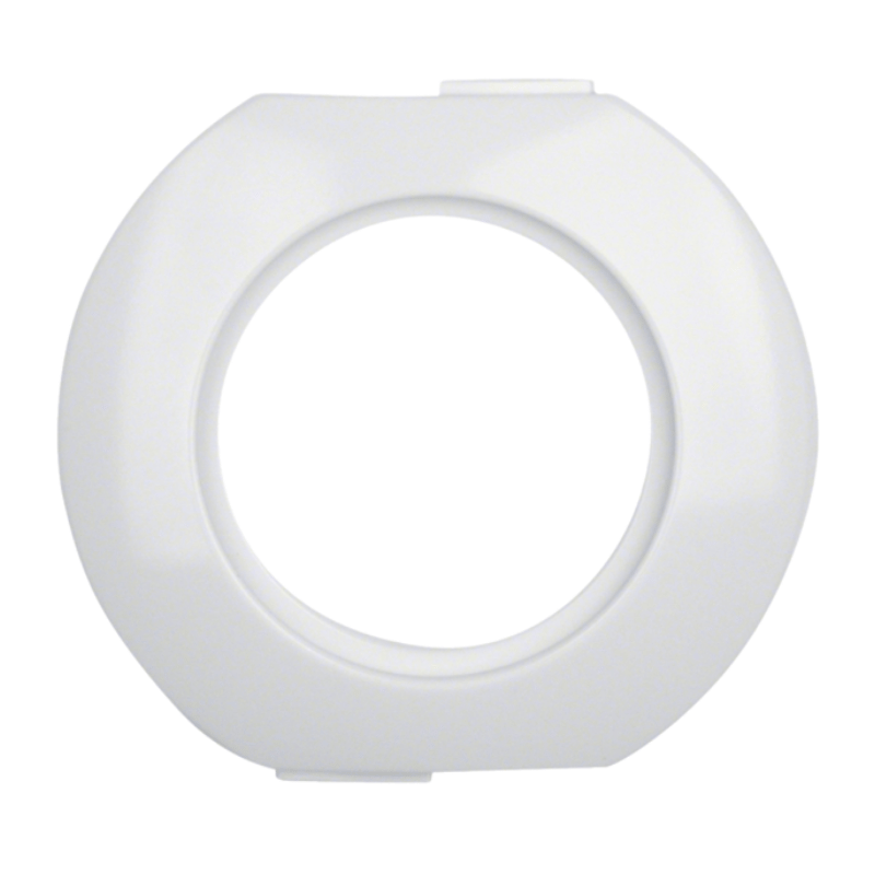 Berker 138159 Mittelrahmen – Serie 1930, 1-fach, polarweiß glänzend