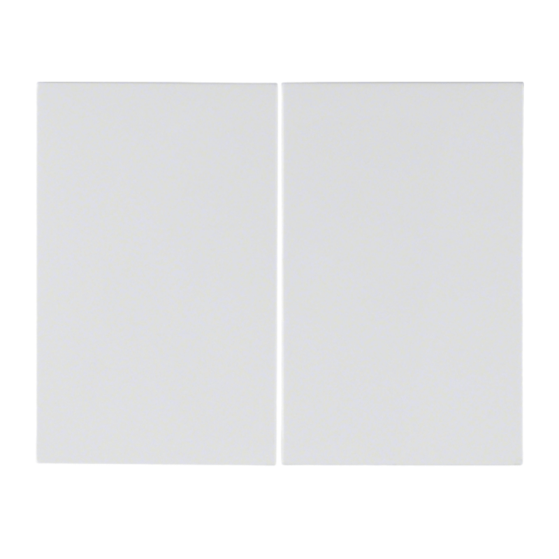 Berker 14357009 Wippe – K.1, 2-fach, polarweiß glänzend