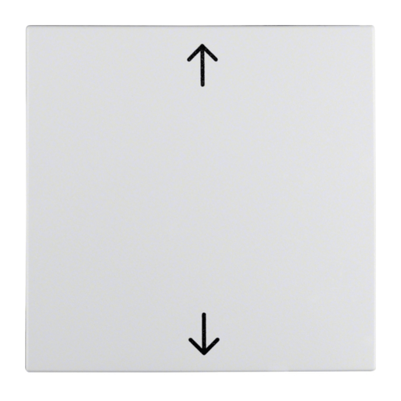 Berker 16201919 Wippe – S.1/B.3/B.7, Pfeil Symbol, polarweiß matt