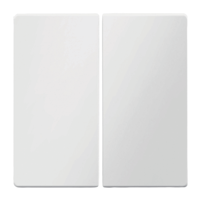 Berker 16236089 Wippe – Q.1/Q.3, 2-fach, polarweiß samt