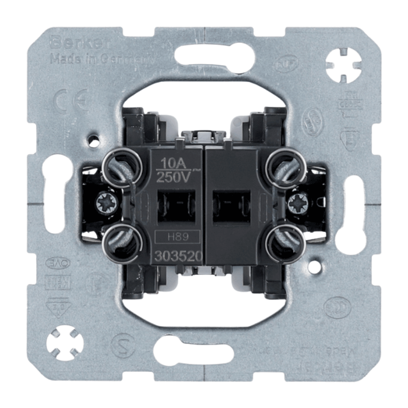 Berker 303520 Jalousie-Wippenschalter – Modul-Einsatz