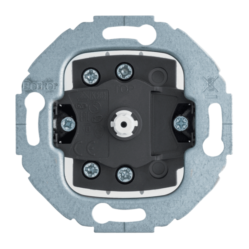 Berker 384603 Drehtaster Wechsler – Serie 1930/Glas/R.classic