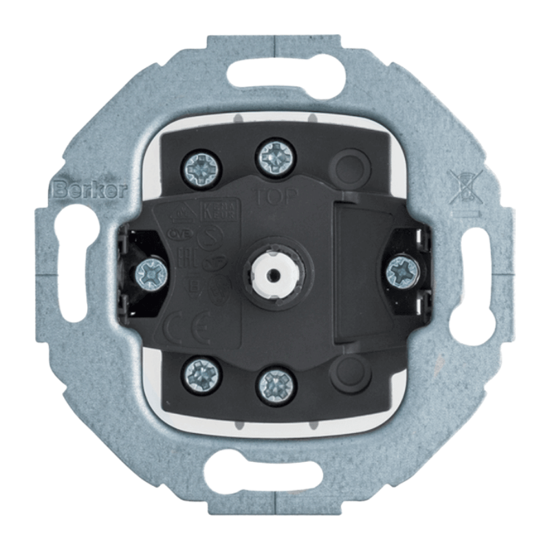 Berker 387503 Serien-Drehschalter – Serie 1930/Glas/R.classic