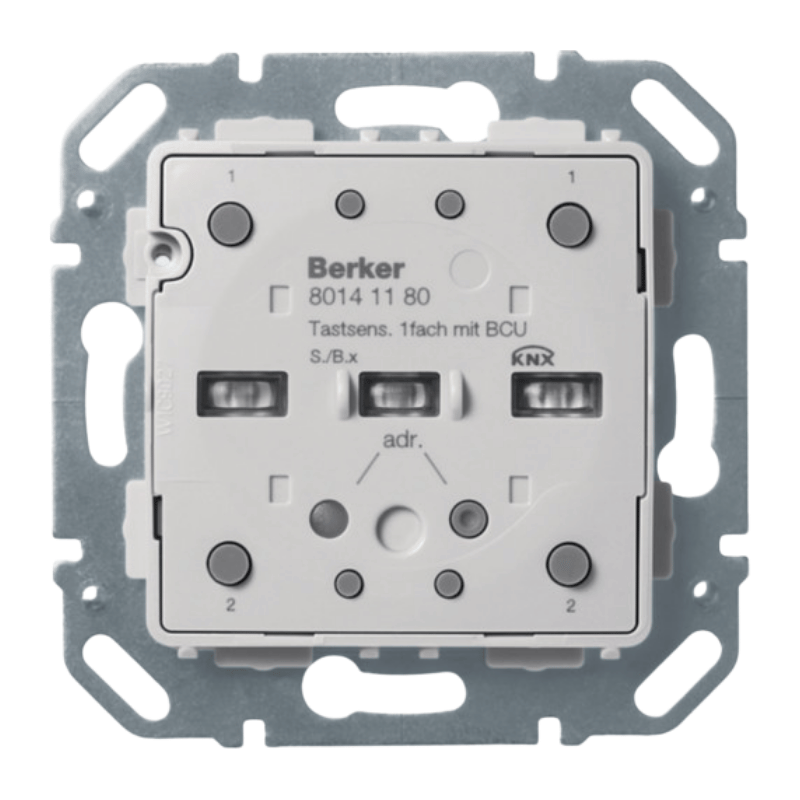 Berker 80141180 KNX Tastsensor – S.1/B.3/B.7, 1-fach
