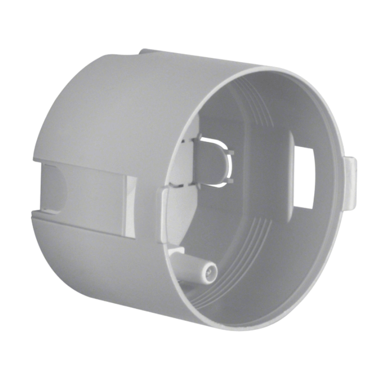 Berker 91820 Berührungsschutzdose – Integro Flow, 1-fach, Zugentlastung, Ø 45 mm