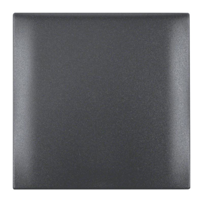 Berker 918282505 Rahmen mit Klappdeckel – Integro Flow, anthrazit matt