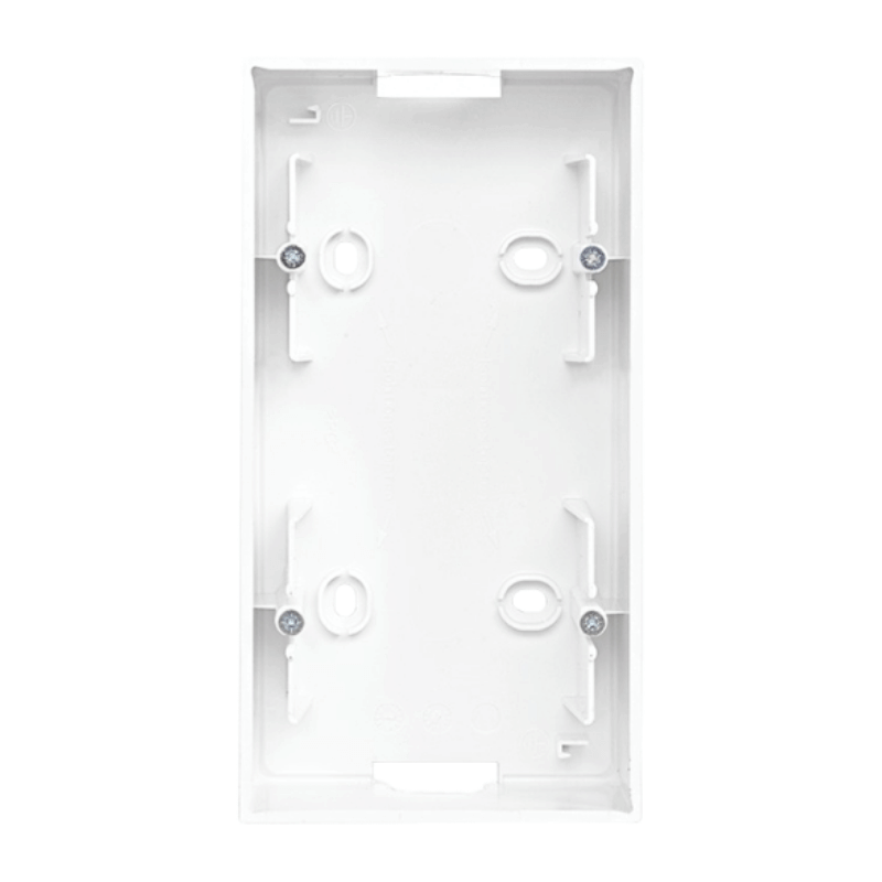 Busch-Jaeger 1702-914 Aufputzgehäuse – Balance SI, 2-fach, alpinweiß