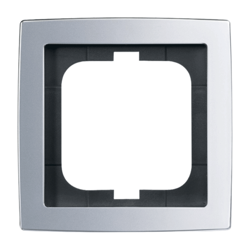 Busch-Jaeger 1721-80 Rahmen – Solo, 1-fach, chrom matt