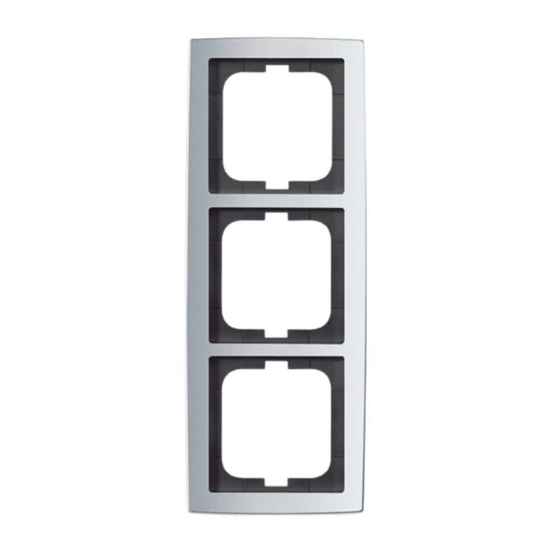 Busch-Jaeger 1723-80 Rahmen 3-fach – chrom matt