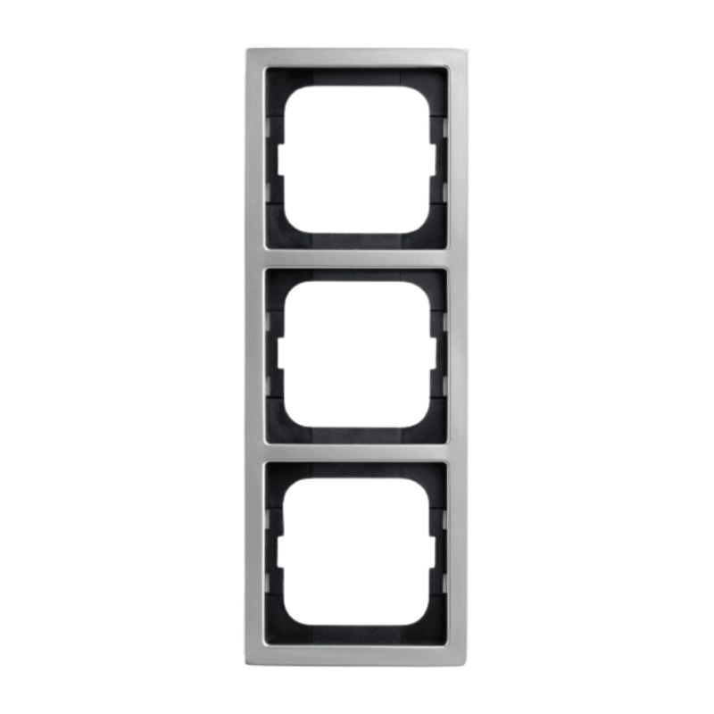 Busch-Jaeger 1723-866K Rahmen – 3-fach, edelstahl