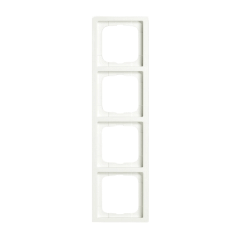 Busch-Jaeger 1724-884K Rahmen – future® linear, 4-fach, studioweiß matt