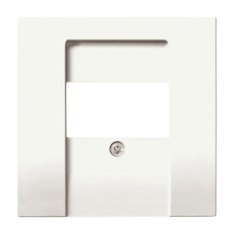 Busch-Jaeger 1766-884 Telefonabdeckung – Future, Standard, studioweiß matt