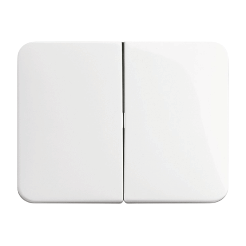 Busch-Jaeger 1785-24G Wippe – Serienschalter, studioweiß