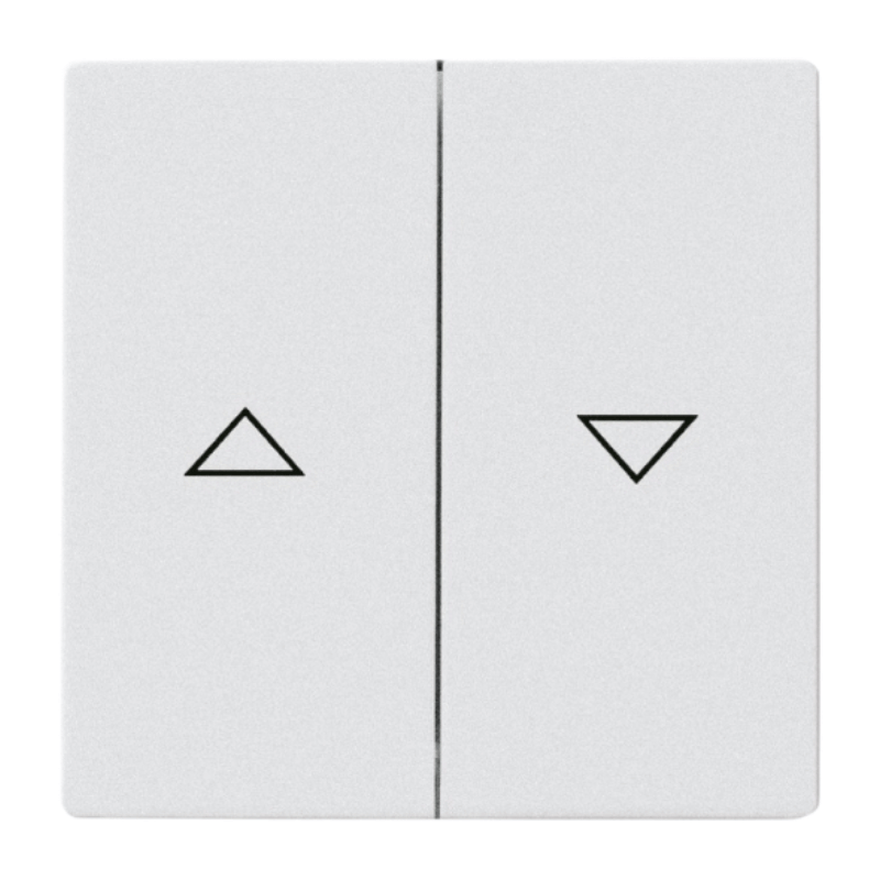 Busch-Jaeger 1785 JA-83 Jalousiewippe – Future, 2-fach, alusilber