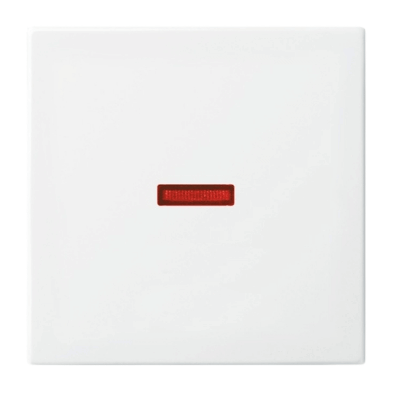 Busch-Jaeger 1789-914 Kontrollwippe – Balance SI, 1-fach, rot, alpinweiß