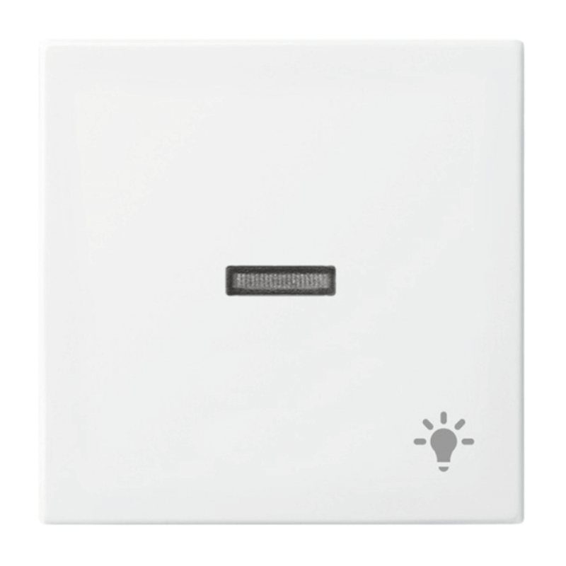 Busch-Jaeger 1789LI-914 Kontrollwippe – Balance SI, 1-fach, Licht, klar, alpinweiß