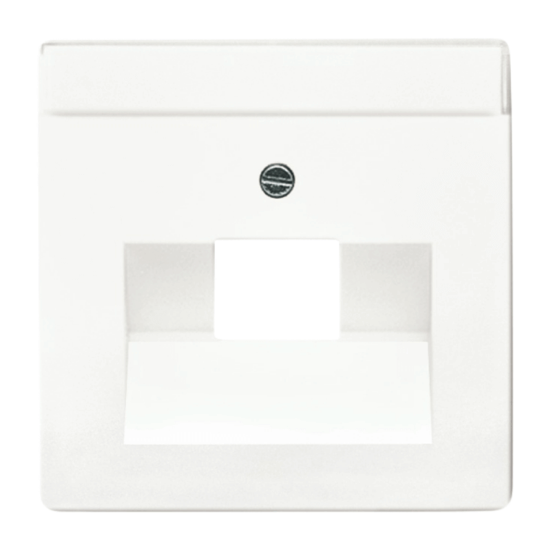 Busch-Jaeger 1803-884 Netzwerkabdeckung – Future, 1-fach, studioweiß matt