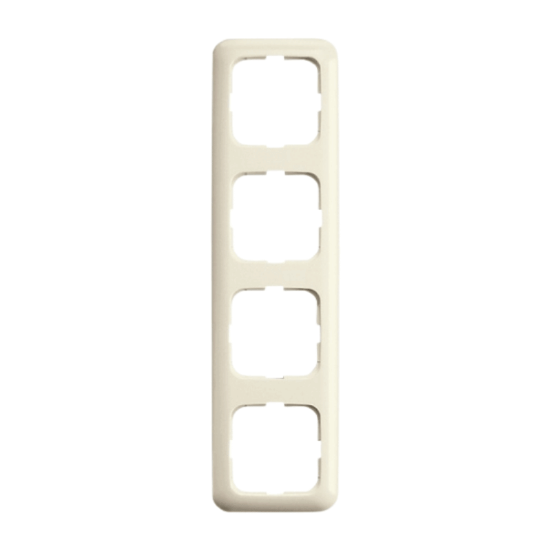 Busch-Jaeger 2514-212 Rahmen – Duro 2000® SI, 4-fach, cremeweiß