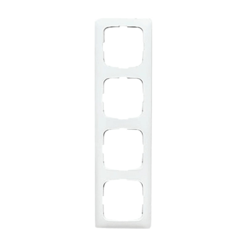 Busch-Jaeger 2514-214K-102 Reflex SI Linear-Rahmen – 4-fach, alpinweiß