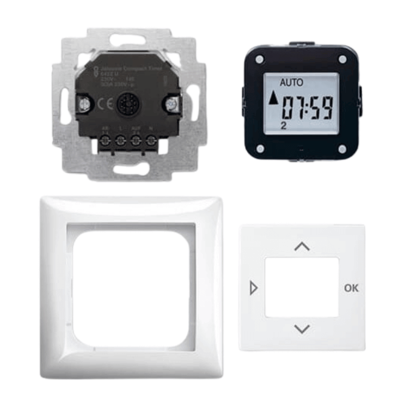 Busch-Jaeger 6422 UJ-914 Jalousie-Compact-Set – Balance, 2-fach, schwarz