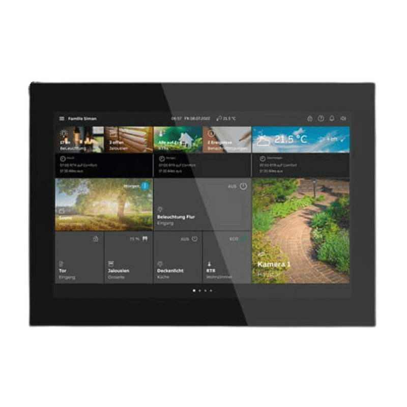 Busch-Jaeger ST/U10.2.11-825 KNX-Touchpanel – SmartTouch, 10 Zoll, schwarz / graphit