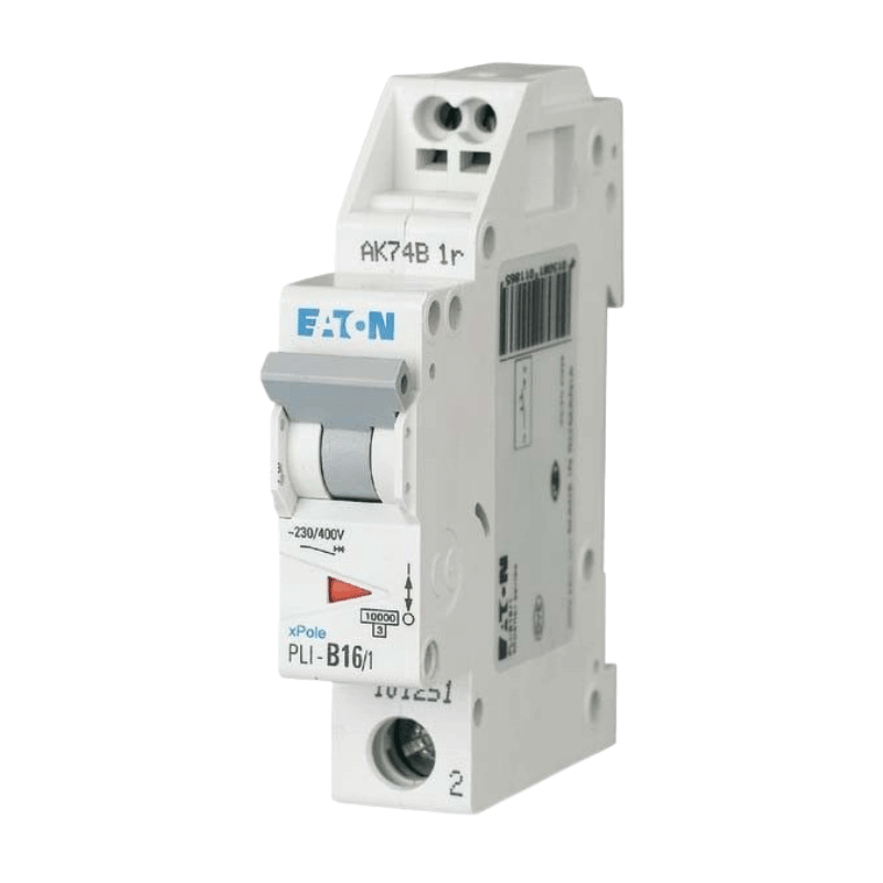 Eaton PLI-B16/1 Leitungsschutzschalter – 1-polig, B16A, Steckklemme