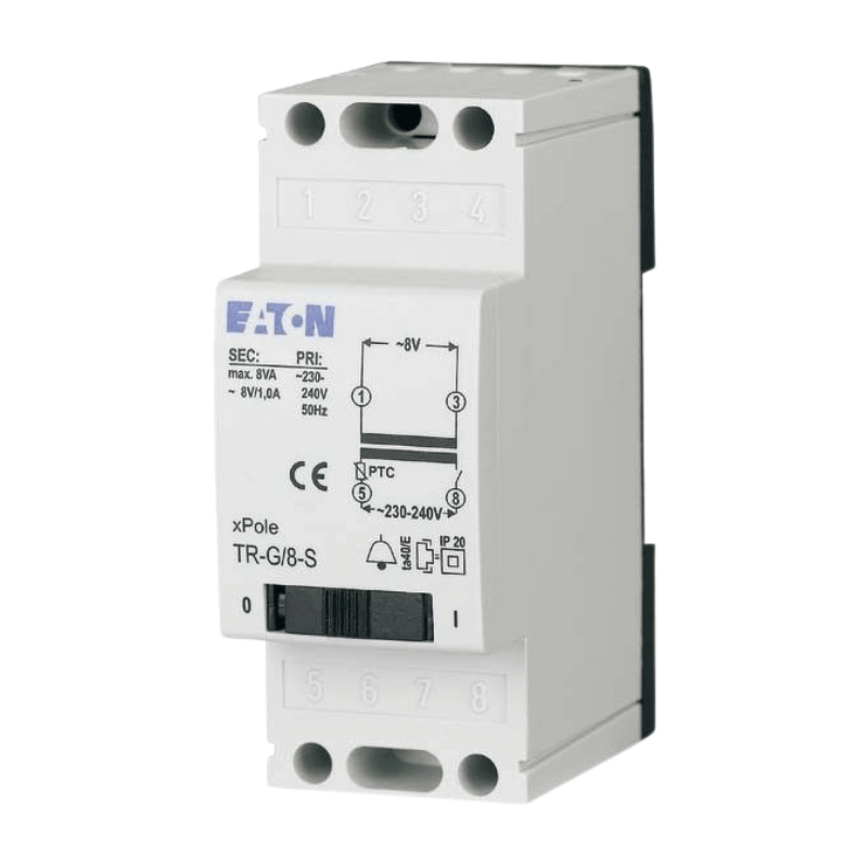 Eaton TR-G3/18 Klingeltransformator – 4-8-12V, 2A