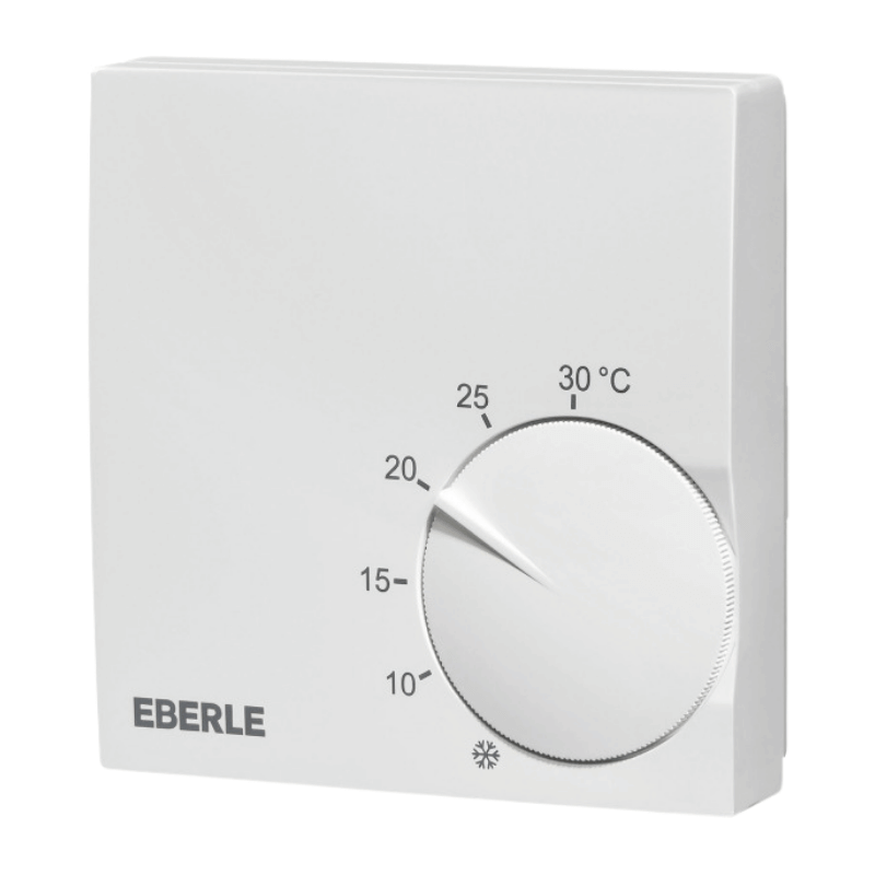 Eberle RTR-S6121-1 Raumtemperaturregler – Aufputz, polarweiß