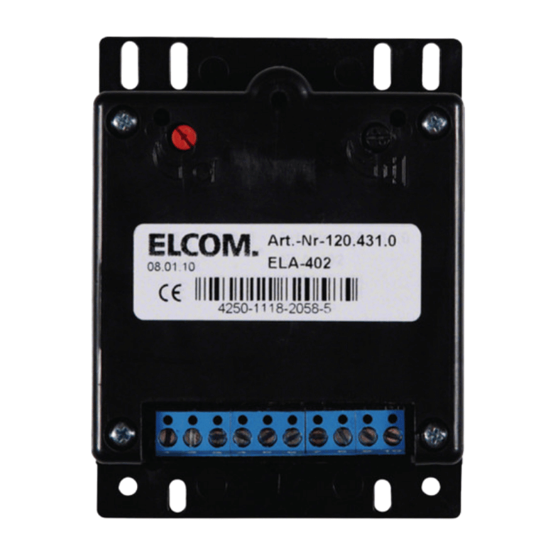 Elcom ELA-402 Türlautsprecher – Einbau 1+n, schwarz, 1204310