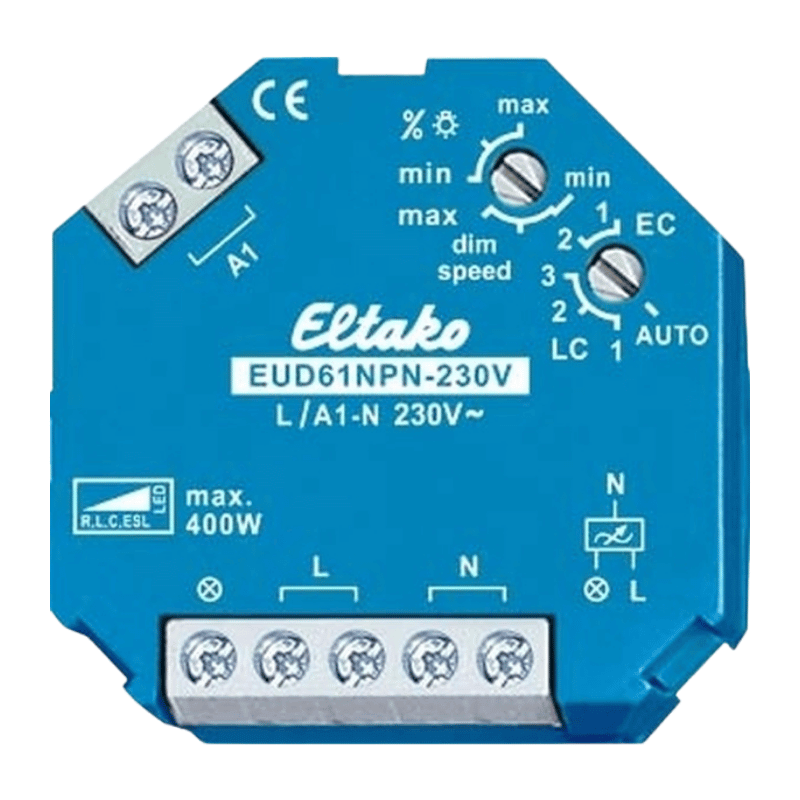 Eltako EUD61NPN-230V Stromstoß-Dimmschalter