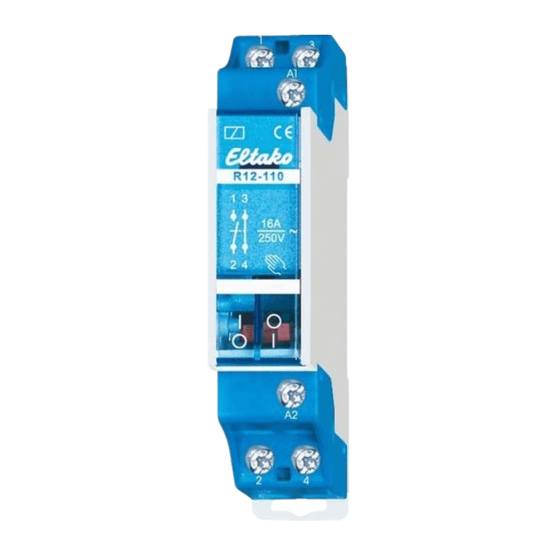 Eltako R12-110-230V Schaltrelais – Reiheneinbau, 1S1Ö, 16A, 22110030