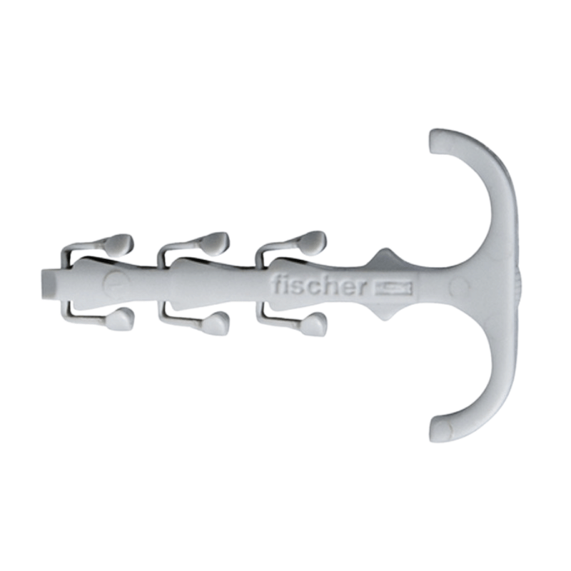 Fischer 058184 Zwillingsschelle – SF plus ZS10, 3–12 mm, 100 Stück