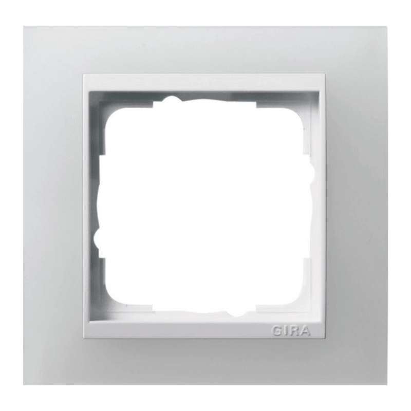 Gira 0211334 Rahmen – Event, 1-fach, opak weiß, reinweiß