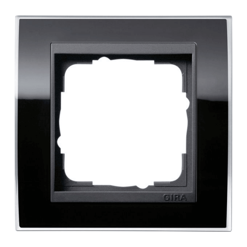 Gira 0211738 Rahmen – Event, 1-fach, klar schwarz, anthrazit
