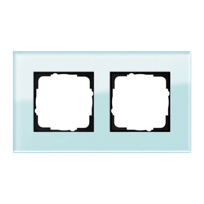 Gira 021218 Rahmen – Esprit, 2-fach, Glas mint