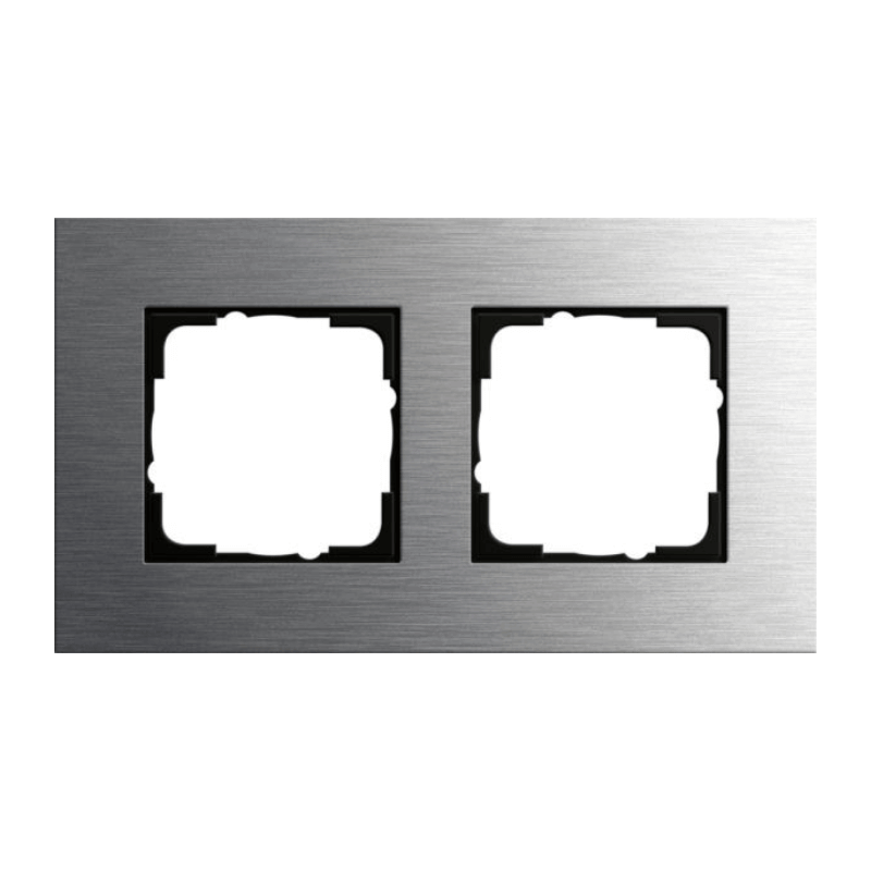Gira 0212219 Rahmen – Esprit, 2-fach, edelstahl