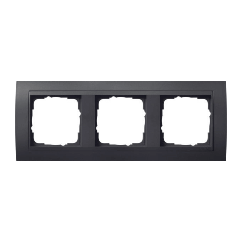 Gira 021308 Rahmen – Event anthrazit, 3-fach, anthrazit