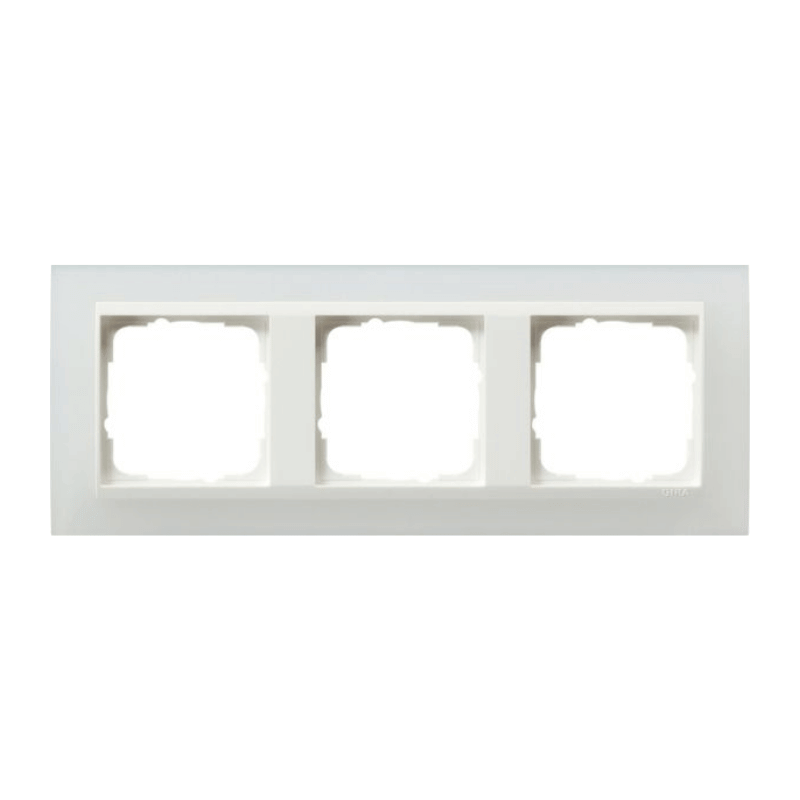 Gira 0213334 Rahmen – Event, 3-fach, opak weiß