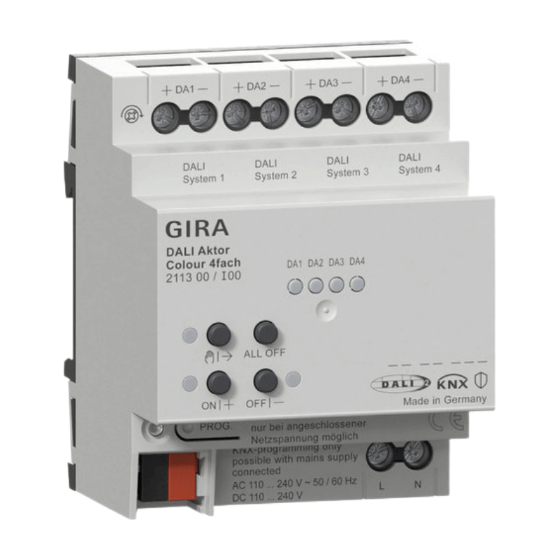 Gira 211300 DALI-Aktor Colour – 4-fach